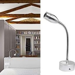Imported Reading Light 12V Led Reading Light 140LM RV Bedside Dual Mode Lamp T Control 360° Rotatable Head Flexible Hose for Studying Reading Wor Camping_152263-image-35
