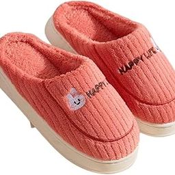 winter slippers for women home use soft slippers for man plush sleeper for woman Fuzzy Memory Foam Warm Knitted Fluffy Hotel Kitchen Shoe flip flop for Indoor, outdoor room bedroom footwear-picture-53