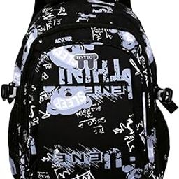 Tinytot26Litre School Bag Water-Resistant Laptop& Travel Backpack - Unisex Large 19 Inches Multipurpose Travel Backpack for Boys & Girls, Men & Women- Ideal for College and School and office Use-image-87