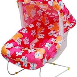 ZOSHOMI Multipurpose Baby Carry Cot with 12 in 1 Ability (Red and Blue)-Made in India-21