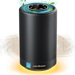 Jafanda JF100 Smart Air Purifiers for Bedroom, H13 True HEPA Filter Coverage 450 sqft, 22dB Air Cleaner with Brushless Motor, Night Light, Effectively Remove Smoke, Dust, Pollen,1 Year Warranty(Black)-image-72