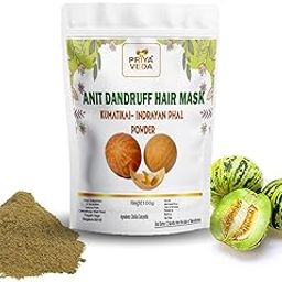 PRIYA VEDA Citrullus Colocynthis Powder for Itchy Scalp, Indrayan Phal Powder, Kumatikai Powder, 100g-image-11