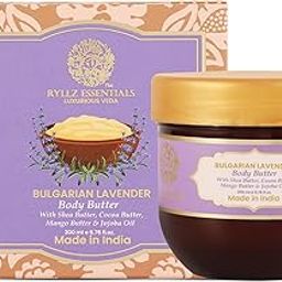 RYLLZ ESSENTIALS Bulgarian Lavender Body Butter With Shea, Cocoa & Mango Butter, Niacinamide & Jojoba Oil | For 48Hrs Moisturisation, Stretch Marks, Dry/Itchy Skin & Uneven Skin Tone | 200 Ml-26