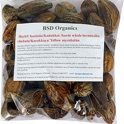 BSD Organics HerbY haritaki/Inknut/Kadukkai/harde whole/terminalia chebula/Karakkaya/Yellow myrobalan - 1 Kg-28