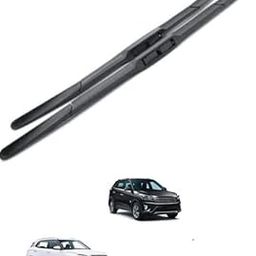 AWB® Front Hybrid Wiper Blades Compatible with Creta old,New Creta 24"+16"(Pack of 2)-14