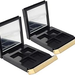 Milaan 4Grids Empty DIY Makeup Eyeshadow Container Travel Tray Cosmetics Palette-18