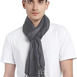 Reoutlook Warm Winter Woolen Muffler Cum Scarves For Men and Women-image-44