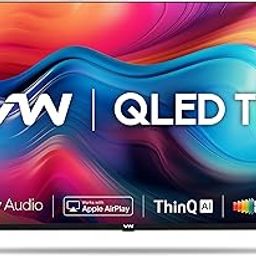 VW 126 cm (50 inches) QL Frameless Series 4K Ultra HD Smart QLED TV VW50QUW1 (Black)-image-97