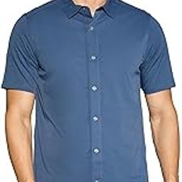 Men's Half Sleeve Solid Casual Woven Shirt with Stretchable, Quick Dry, Anti Odour Properties-image-36