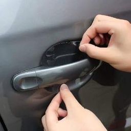Mr Fix® 3D Car Door Invisible Handle Cup Scratch Guard Sticker for Maruti Swift New-0