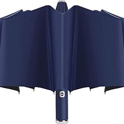 Umbrella Automatic Open Travel with Wind Vent,big size for men, Umbrella for girls,rain,Windproof Umberalla Large for Man,Women (blue-1)-35