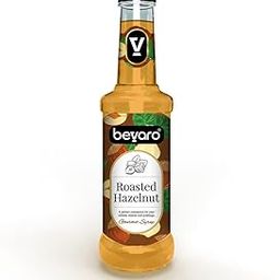 Bevaro Roasted Hazelnut Syrup -300 ml | Premium Flavoured Syrup for Coffee, Shakes, Hot & Cold Brews, Mocktails, Desserts & Beverages | Rich Nutty Aroma for Baristas & Home Use-11