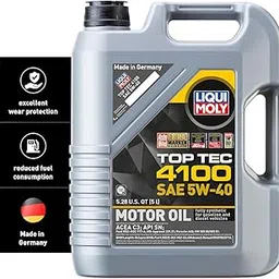 Liqui Moly (3701) 5W-40 Top Tec 4100 Low Ash Synthetic Motor Oil - 5 L Jug, Car-picture-7