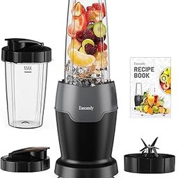 900W Real Blender Blender for Smoothies and Smoothies 7 in 1 Set Personal Blender, Germany 3D Stainless Steel 6 Blade Blender with 2 24oz Tritan Sports Cups-0