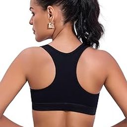 Cotton Lycra Seamless Non Padded Non-Wired Full Coverage Racerback Candy Women Sports Bra-image-1