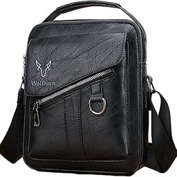 Leather Branded Original Cross-body Sling Messenger Bag-image-26