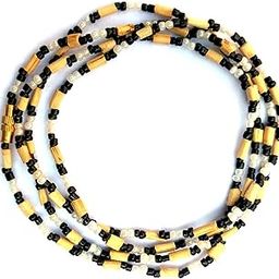 Fancy Tulsi Mala For Girls and womens, Two Round, Tulsi Beads and Fancy Black 0 Number Beads, Lenth 34 inch, From Vrindavan-image-44