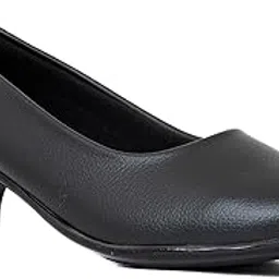 khadim's Women Black Pumps - UK 6-picture-2