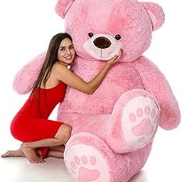 TOYFOREVER Teddy Bear for Girls, Panda Teddy Bears, tady Bears Toys Big Size Latest (Pink) 3 Feet Cute-28