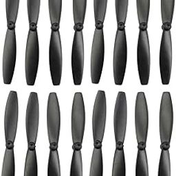 ATORSE 20Pcs Rc Drone Toy Spare Propellers Set for Parrot Minidrones Mambo Swing Black-picture-9