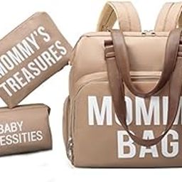 Homodoskey Baby Diaper Bag Backpack Large Capacity Backpack & Tote with 14 Pockets, Waterproof Diaper Bag Tote for Travel Newborn Mother/Father, Nappy Hospital Bag-image-56