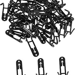 MERRYHAPY 50pcs Melon Hook Bracket Trellis Heavy Duty Garden Trellis Net for Climbing Plants Outdoor Wall Hooks for Hanging Plants-image-36