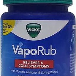 Vicks Vaporub - Menthol, Camphor and Eucalyptus Oil, 110ml Can-image-46