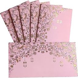 Colorful Designer Shagun Lifafa Envelopes for Gifting Money on Weddings, Baby Showers, Birthdays, Festivals, Housewarming, and Special Occasions Pack of 10.-image-9