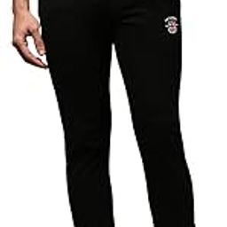 UK Classic Men's Premium Combed Cotton Track Pant | Smooth Feel, Extra Sweat Absorbent Loungewear | Regular Fit Solid Track Pant with Dual Side Pockets with one Side Zipper-image-14