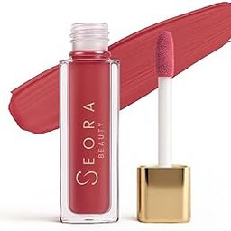 Seora Beauty Adore Me Liquid Lipstick | Transfer-Proof, Smudge-Proof | Up to 24HR Stay | Matte Finish | Non-Sticky & Non-Drying | Lightweight Formula | 4ml (Candy)-image-30