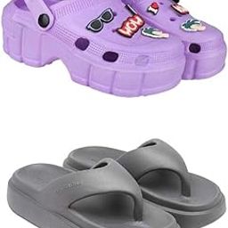 Extra Soft Classic Casual wear with Flexibility Technology Flats Combo for Women's/Girl's(2012+6110)()-image-89