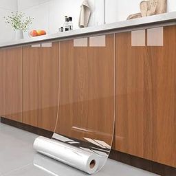 Self-Adhesive HD Protective Film for Wood Furniture, 24 x 118 inch Suitable for Dining Tables, Marble Countertops, Desks, Kitchen Surfaces, Cabinet Doors, Refrigerator Doors-picture-2
