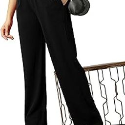 Women Trouser with Button Closure || Regular fit Trousers for Womens-image-25