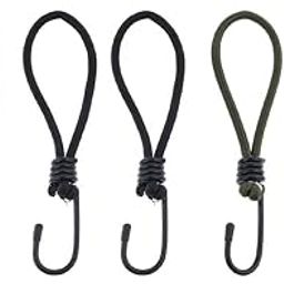CALANDIS® 5 Pcs Bungee Hook Tie - Tarpaulin Elastic Stretch Cord Straps Hook 6.5mm | Sporting Goods | Outdoor Sports | Camping & Hiking | Tents & Canopies | Tent & Canopy Accessories-image-75