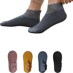 Women Socks Ankle Length||Socks for women combo||Cotton Odour Free ||Regular Use Soft material||Loafer-Every Day Use||Footlets 4 Piece combo-picture-54