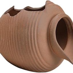Fashion My Day Waterfall Water Fountain Jar Clay Pot for Fish Tank Aquarium Open Water Tank-image-28