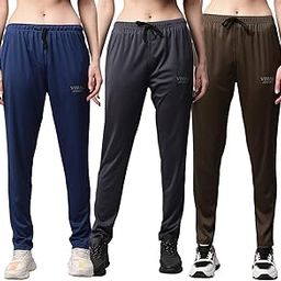 Regular FIT Multicolor Trackpant for Women-Dryfit_D10_BLU_Gry_OLV_003-XXL(Pack of 3)-6
