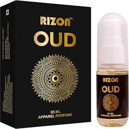 Rizon Oud Travel Perfume – 35ml Refillable Spray in PET Bottle | Exotic Oud & Floral Scent, Long-Lasting, TSA-Approved & Leak-Proof Perfume for Men & Women-50