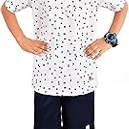 100% Cotton Half Kurta And Solid Shorts 44-image-52