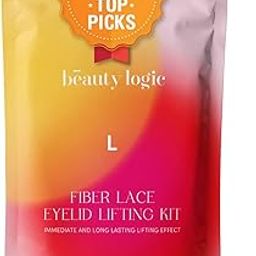 Ultra Invisible Fiber Lace Double Eyelid Tape with Free Tools Set & Eyelid Glue 120pieces (Large)Available in 4 Sizes-image-14
