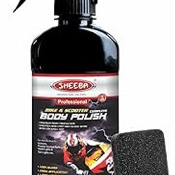 SHEEBA Bike & Scooter Complete Body Polish I High Gloss Shine I Easy Application I Long Lasting I Multipurpose Care for Painted, Plastic, Vinyl, Tyre, Helmet, Accessories - 200mL Pack.-picture-11