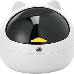 Mini Desktop Trash Can With Lid, Mini Waste Bins Desktop Garbage Basket Household Cute Desktop Trash Can, Detachable Waste Can Bin for Home/Bedroom/Living Room/Office/Coffee Table-picture-2