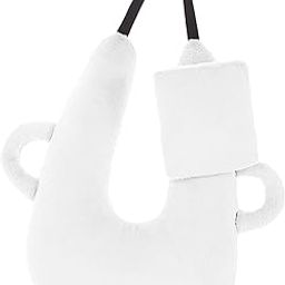Travel Pillow for Rest for Long Distance Trip for Head Shoulder/Body/Support White-image-70