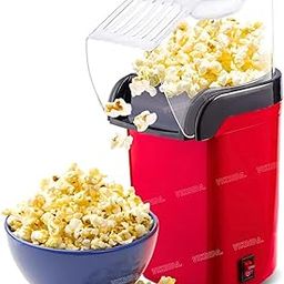 VikriDA (𝟏 𝐘𝐞𝐚𝐫 𝐰𝐚𝐫𝐫𝐚𝐧𝐭𝐲) Hot Air Popper, Electric Popcorn Maker Machine with 1200W, No oil needed, Healthy and Delicious Snack for Kids, Adults.Great for Holding Parties in Home-image-70