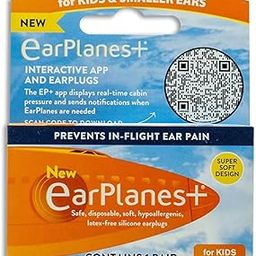 EarPlanes+, Earplugs Airplane Travel Ear Protection, Prevent in flight ear discomfort, EarPlanes+ the original pressure preventing earplug for both Kids and adults (1 Pair) (Kids)-picture-14