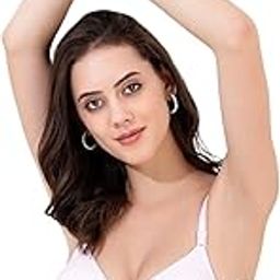 Women's Lightly Padded T-Shirt Bra, Pink, Comfortable Everyday Wear-image-2