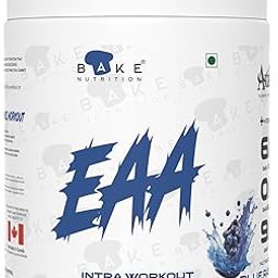 BAKE NUTRITION EAA Amino Intra Workout with Astragin , BCAA, Essential Amino Acids, Powder Muscle Recovery Drink (Hydration complex or coconut water powder & Himalayan Pink Salt) - Blue Raspberry Flavour |Intra Workout | 30 Servings-image-18