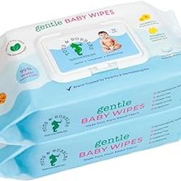 Tots & Bubbles 99% Water Baby Wet Wipes with Lid | Extra Thick & Ultra Moisturizing | Unscented, Natural Plant Fabric, Alcohol-Free, Paraben-Free, Gentle on Sensitive Skin | 72 Pcs (Pack of 2)-image-17