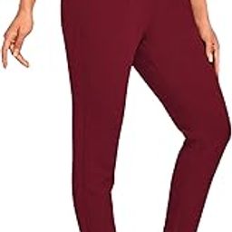 Women's High Waist Regular Fit Trouser, Elastic Staright Pants, for Office Work & Casual wear (Virat Pant-7)-picture-13