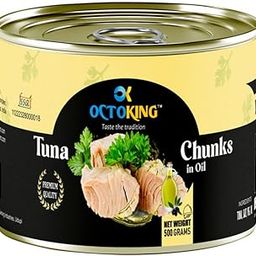 Octoking Canned Tuna Chunks in Oil (500g)-image-29